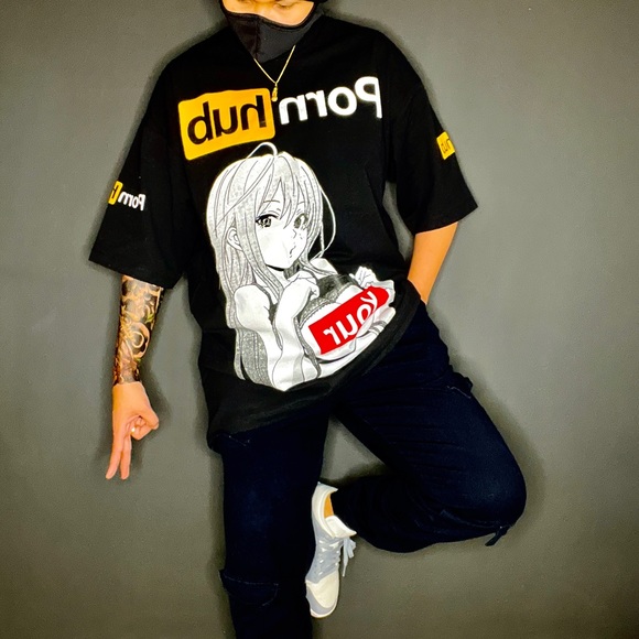 Porn Hub Oversized T - Shirt - Picture 3 of 5